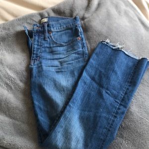 Madewell Cali denim boot size 26